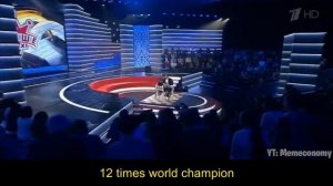 Russian Chess Kid Meme HQ (Misha vs Anatoly Karpov)