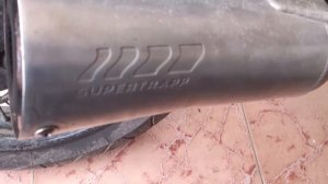 Suzuki grasstracker bigboy 250 and Supertrapp sound