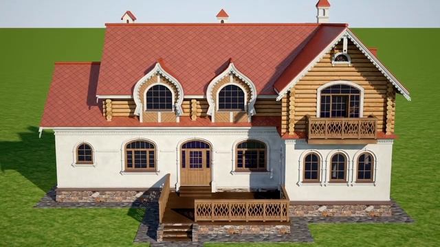 Облет дома-проект Царский Терем смотреть онлайн