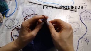 НОСКИ НА ДВУХ СПИЦАХ ОДНИМ ПОЛОТНОМ.ТУРЕЦКИЕ НОСКИ.