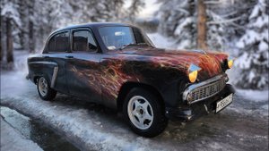 МОСКВИЧ 402 - ДИСКОВЫЕ ТОРМОЗА ГОТОВЫ - ПРОБНЫЙ ВЫЕЗД