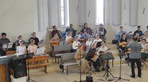 долго в сумраке скитался. Сводный оркестр МСЦЕХБ участие в Бобруйске.
