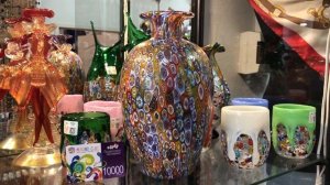Ваза миллефиори из муранского стекла-WWW.MURANO-CLUB.BIZ