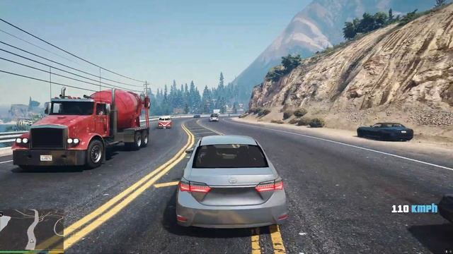 ' Toyota Corolla Grande' Drive | GTA V Real Life Mods | GTA 5 Real Life Graphics on ULTRA SETTINGS смотреть онлайн