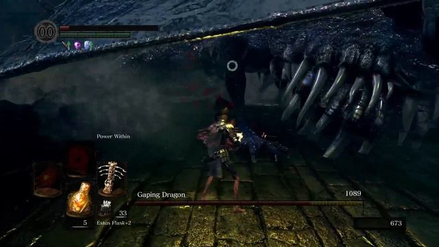 Dark Souls 1: How I Cheese The Gaping Dragon смотреть онлайн