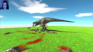 15 Велоцираптор vs TRex  | Кто победит? Animal Revolt Battle Simulator