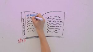 Биография Тургенева: скрайбинг-видео