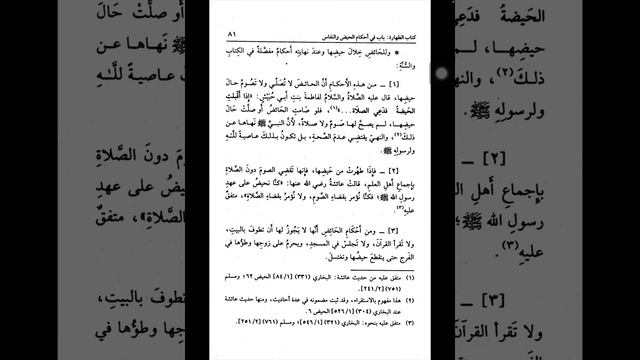 Краткое изложение фикха. Менструации и послеродовые выделения 1 смотреть онлайн