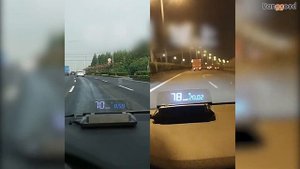 H400s Car Hud Display Optical Universal Hud Driving Head-Up Display Obd Setting Projector