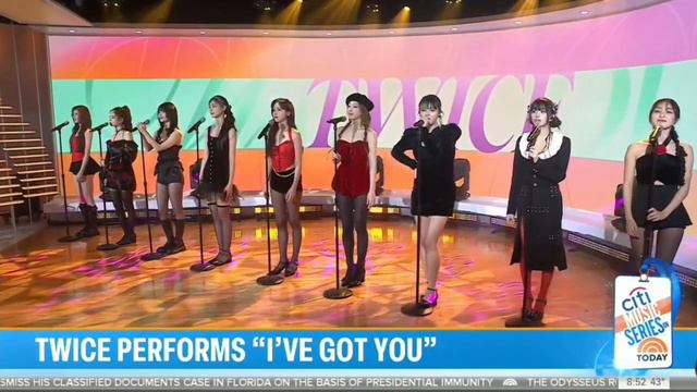 TWICE ON THE TODAY SHOW | I GOT YOU смотреть онлайн