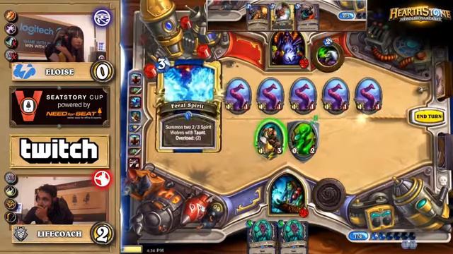 Eloise vs Lifecoach - Hearthstone SeatStory Cup V (Quarterfinal) (Hs)
