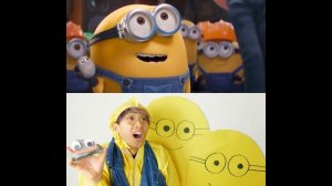 DESPICABLE ME WITH ZERO BUDGET! (NEW MINIONS DESPICABLE ME 'THE RISE OF GRU' PARODY BY LANKYBOX!)