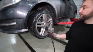 Работа с пневмоинструментом