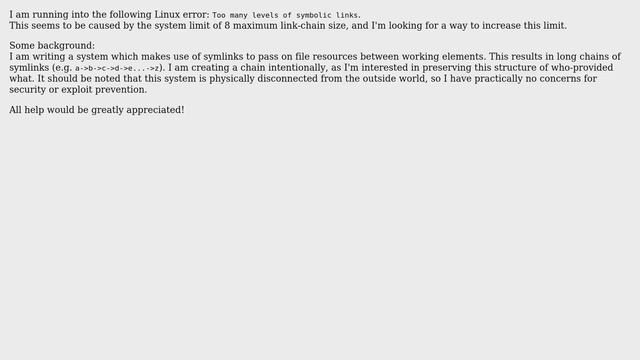 DevOps & SysAdmins: How to increase max symlink limit in RHEL? смотреть онлайн