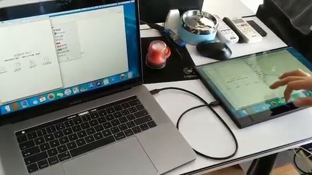 4K 15.6" Touchscreen Portable Monitor compatible For Laptop PS4 SWITCH XBOX With Macbook Pro смотреть онлайн