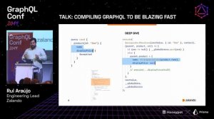 Compiling GraphQL to be Blazing Fast — Rui Araujo @ GraphQL Conf 2019