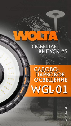 Чем хороши парковые светильники серии WGL-01 от компании WOLTA® #shorts