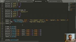 Библиотека Tkinter. Размещаем в виджете Label картинку