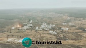200-ая мотострелковая бригада продолжает накрывать врага в Богдановке, на этот раз "Градами".