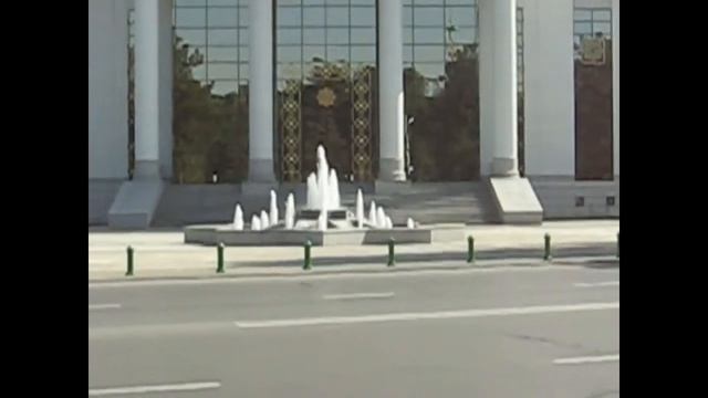 АШХАБАД-2009 Пешая прогулка по пр-ту Ленина