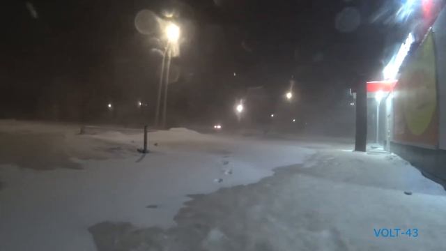 Вятские Поляны   метель
