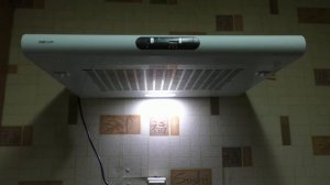 Тест работы вытяжки DEXP MSH350