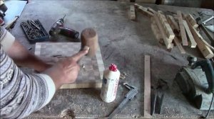 Короед прогрыз торцовую доску! Устранение отверствий!