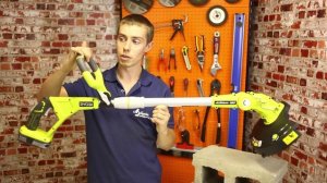 Аккумуляторный триммер ONE+ 18 В, прямая телескопич штанга, OLT1831S, RYOBI