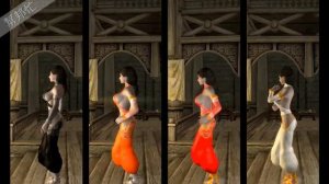 Skyrim SE 上古卷軸V：重製版 服裝 301.Sword Dancer CBBE身形