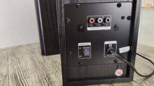 SVEN SPS-614 обзор. Полочная акустика 2.0 с беспроводным и проводным подключением