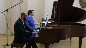 Рихард Эйленберг. "Катание на санях по Санкт-Петербургу" в исполнении В. Голубя и А. Яшиной