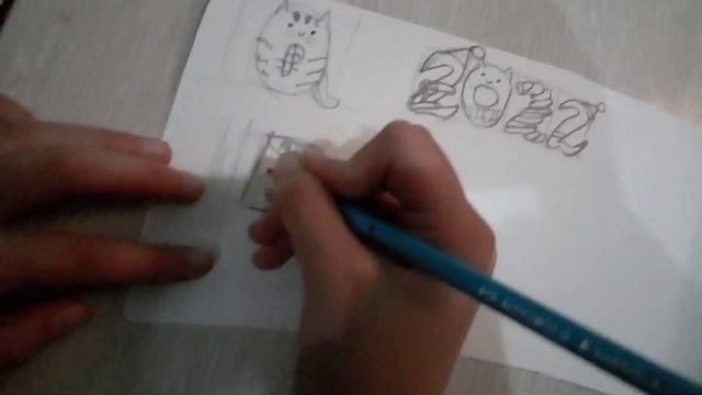 Как нарисовать рисунки на новый год смотреть онлайн