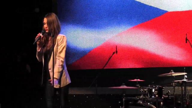 ESCKAZ in Riga: Martina Bárta (Czech Republic) - Young and Beautiful (live at Eurovision PreParty) смотреть онлайн