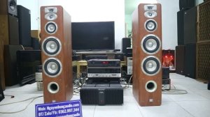 khủng long đấu nhau POWER VICTOR M3030 ghép JBL L880