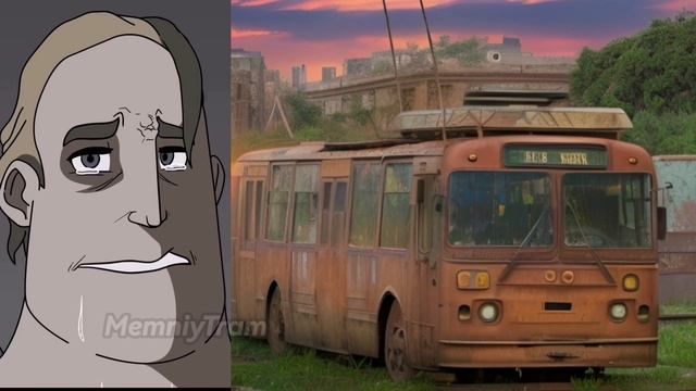 Пермский троллейбус До и После, но это Нейросеть! смотреть онлайн