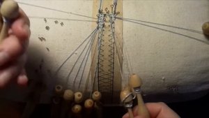 ПЛЕТЕЯ. Урок 4. Выполнение мерного кружева «Цепочка»