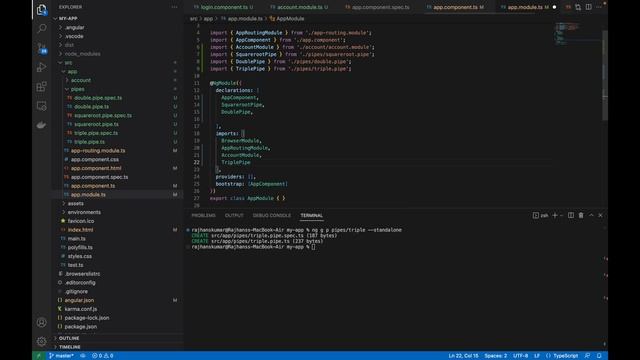 Ch 15 - Angular Standalone Pipe | Angular 14 Tutorial for Beginners