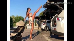 Anna Kanyuk, la donna con le gambe più lunghe al mondo: guardate cosa riesce a fare