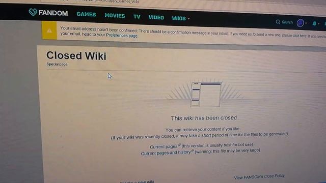 R.I.P Crappy Games Wiki :'( смотреть онлайн