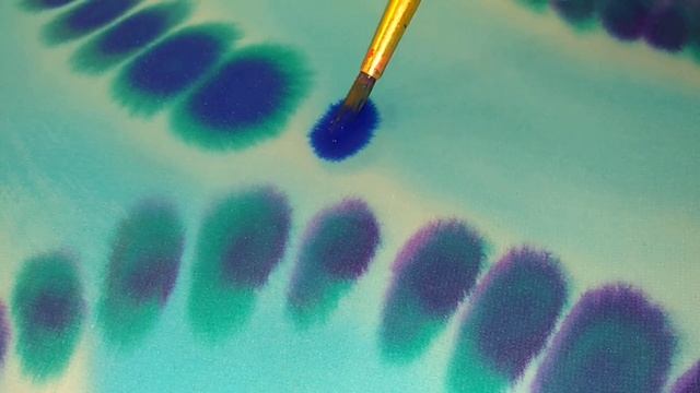 Роспись по ткани батик Batik Hand painted fabric смотреть онлайн