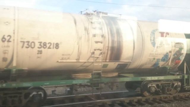 Подъезжаем станции Шахунья Нижегородской области со стороны Кирова на электричке Shakhunya Novgorod
