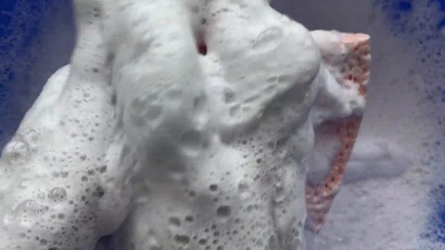 АСМР Пропитанное мыло "DOVE"/губка + много пены/хрустящие мыльные розочки. смотреть онлайн