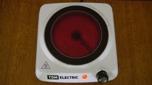Обзор на электроплитку TDM ELECTRIC