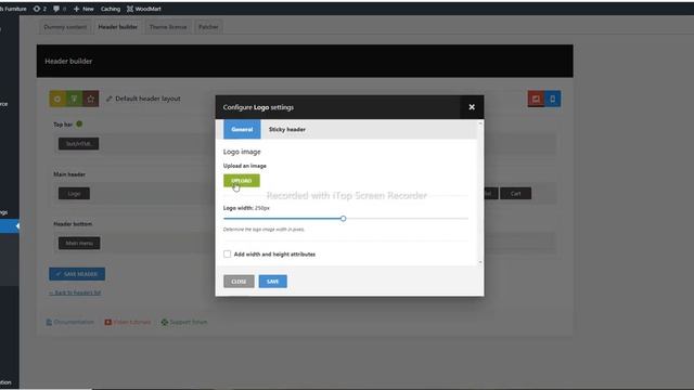 How to Change the Logo in WoodMart Theme for WordPress????? #wordpress #woodmart #logo #theme