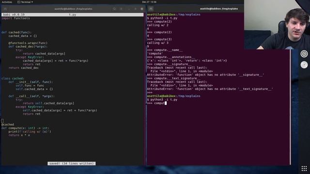 python: class-based @decorators (intermediate - advanced) anthony explains #195 смотреть онлайн