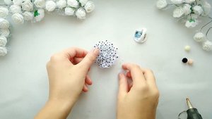 Бантики из органзы 2,5см🎀  МК/ Lidiya Smile