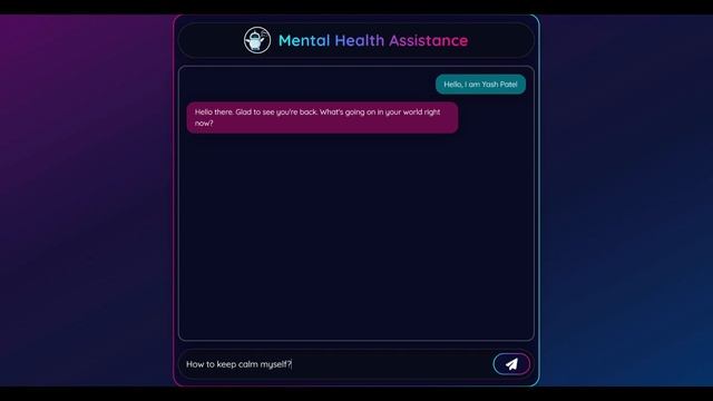 Mental Health Assist Chatbot Project | Hugging Face | Fine Tuning Model