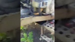 Запуск немецкой косилки Е302 после долгого простоя !