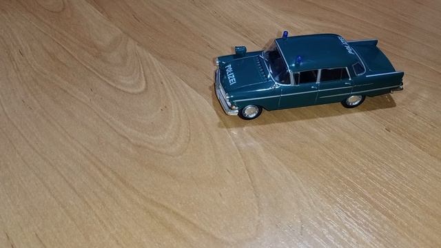 Полицейские Машины Мира №6 - Opel Kapitan Полиция Германии. Обзор масштабной модели.