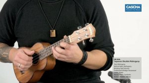 Cascha Mahogany Soprano Ukulele HH 2026 - Sound Demo